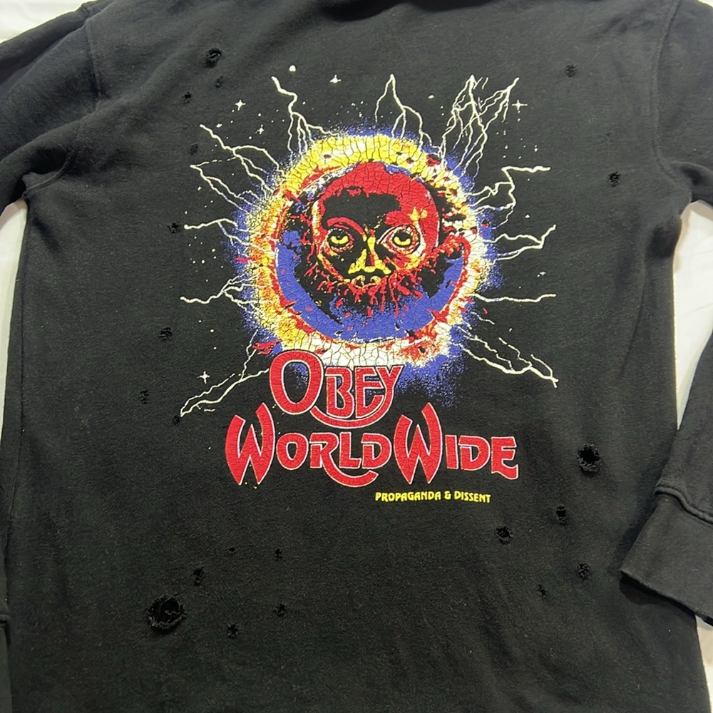 Obey end of the world Pegasus hoodie - Picture 2 of 7